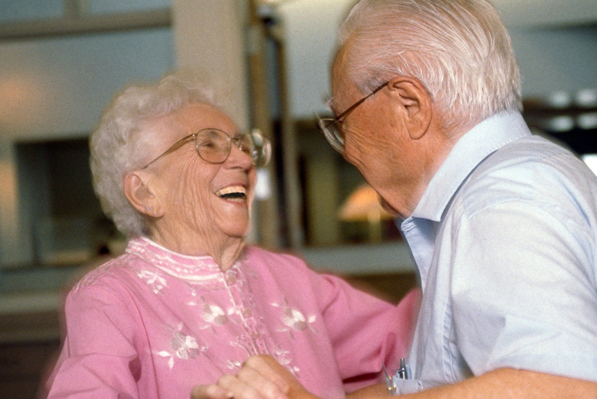Elderly Companions — Senior Couple Dancing in Marco Island, FL
