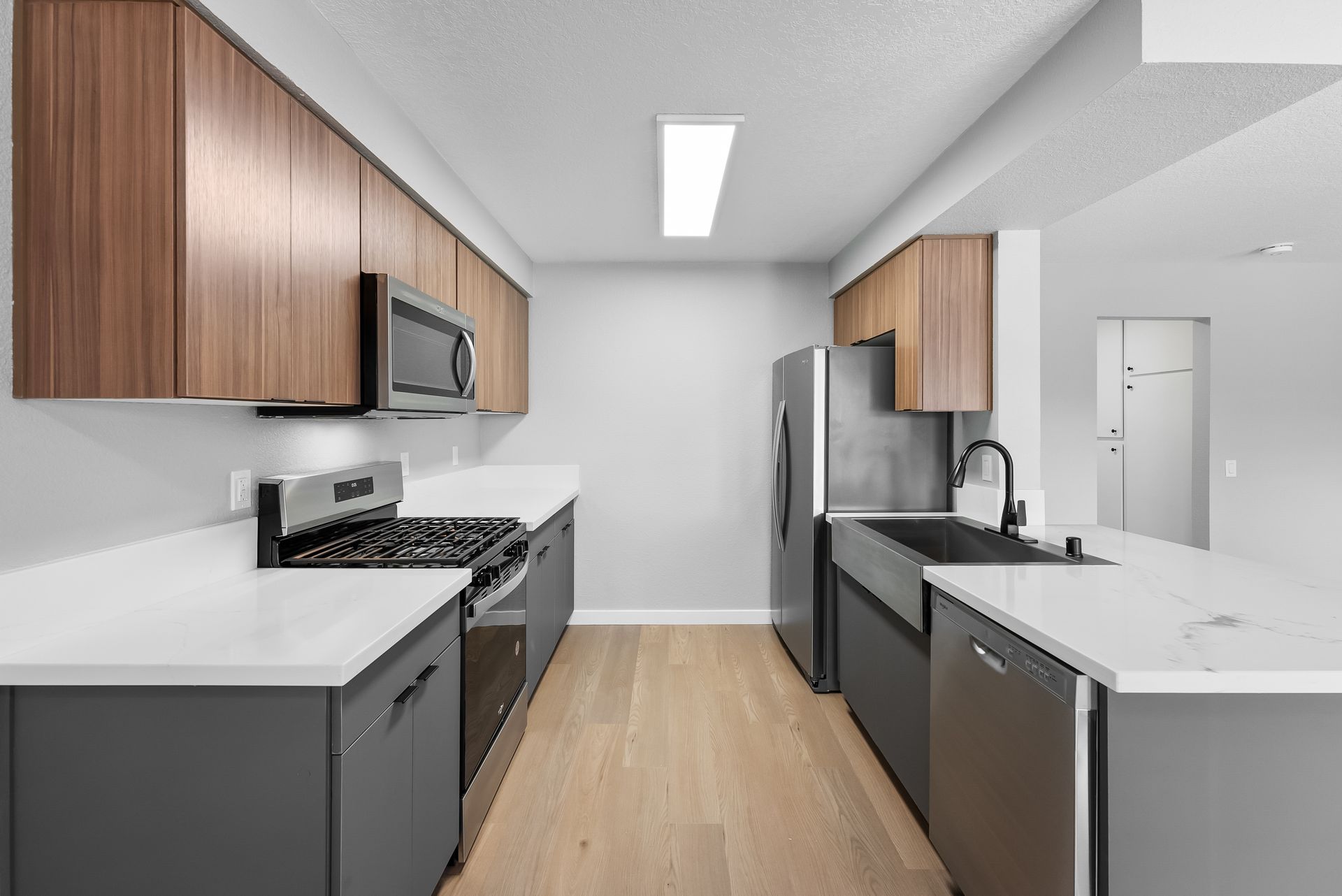 Kitchen with appliances