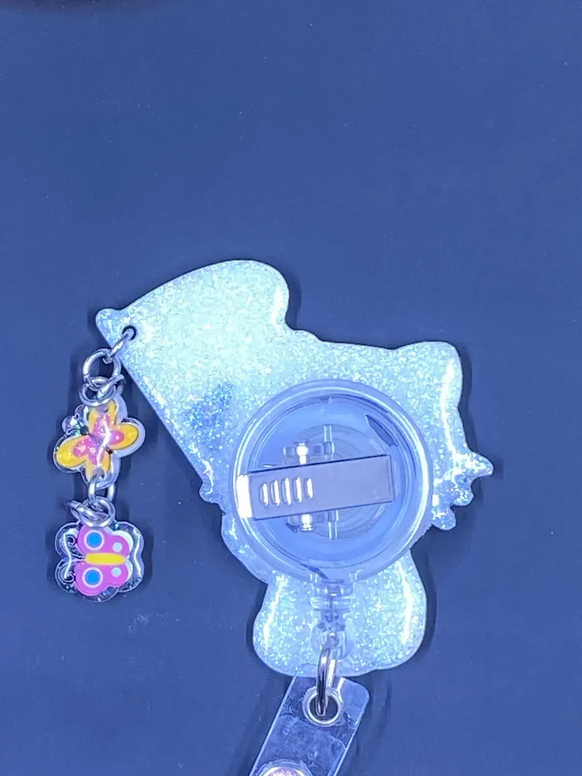 Hello Kitty Butterfly Badge Reel