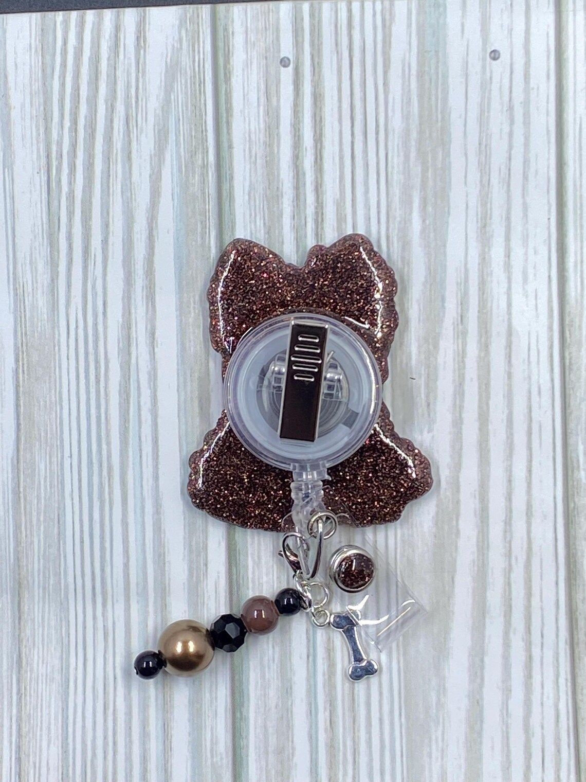 Yorkie Badge Reel