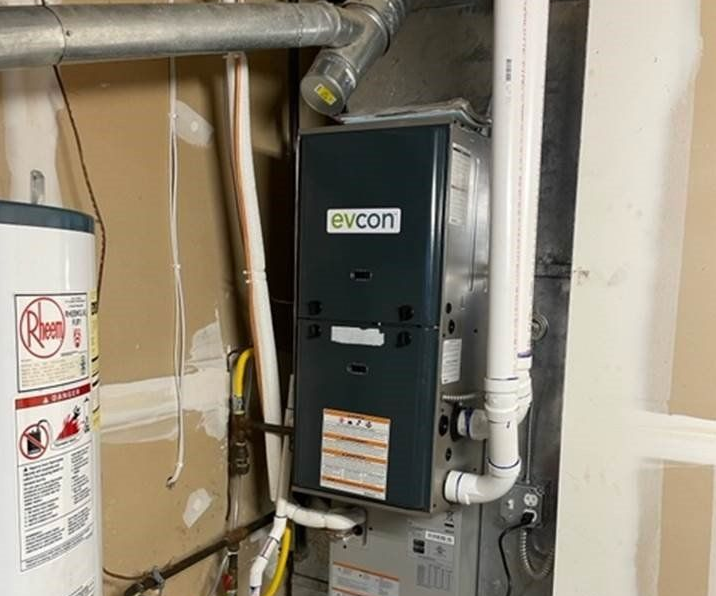 New furnace installation in Shelton, WA by Sprague Mechanical