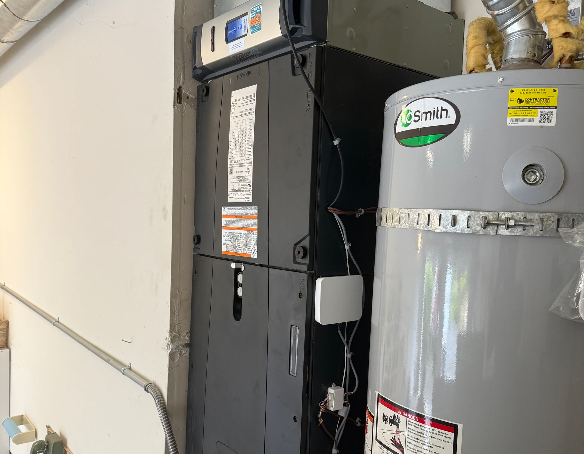 New furnace installation in Shelton, WA by Sprague Mechanical