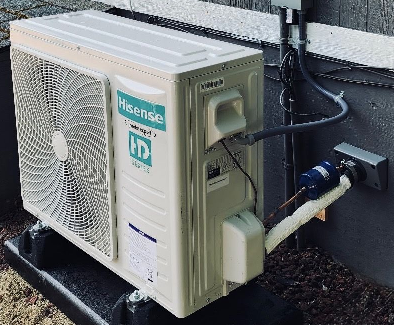 AC unit installed in Bremerton, WA by Sprague Mechanical