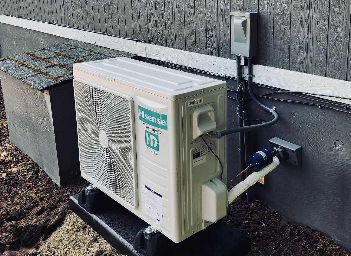 AC unit installed in Bremerton, WA by Sprague Mechanical