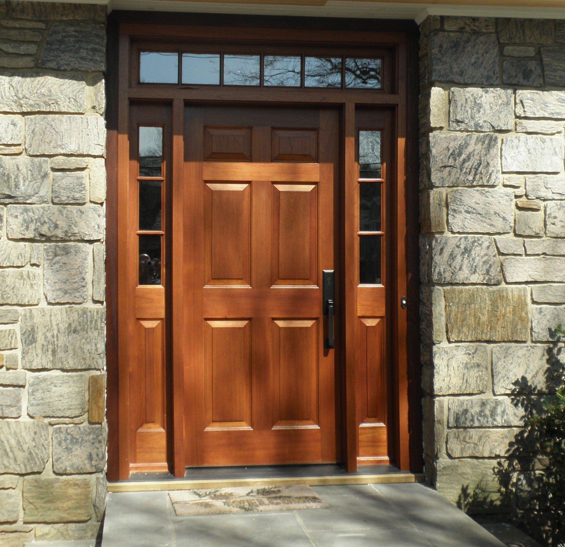 Solid Wood Entrance Doors