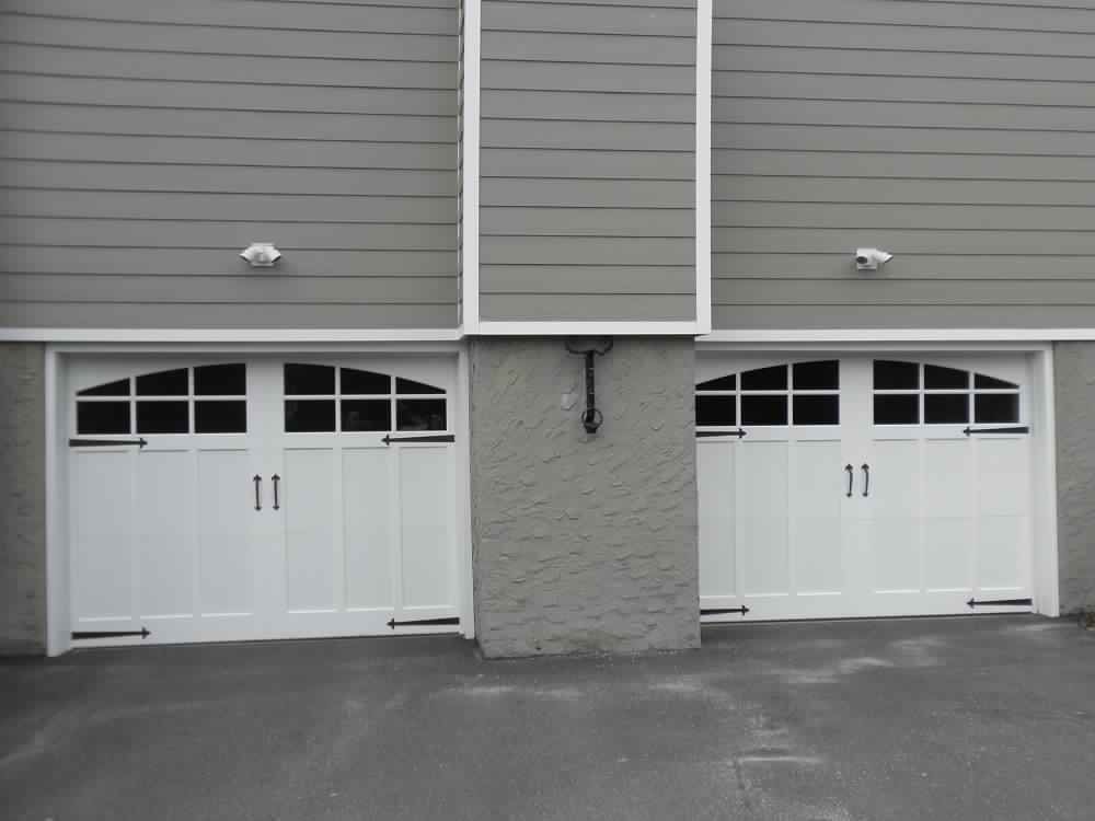 Steel garage doors installed near Suffolk County