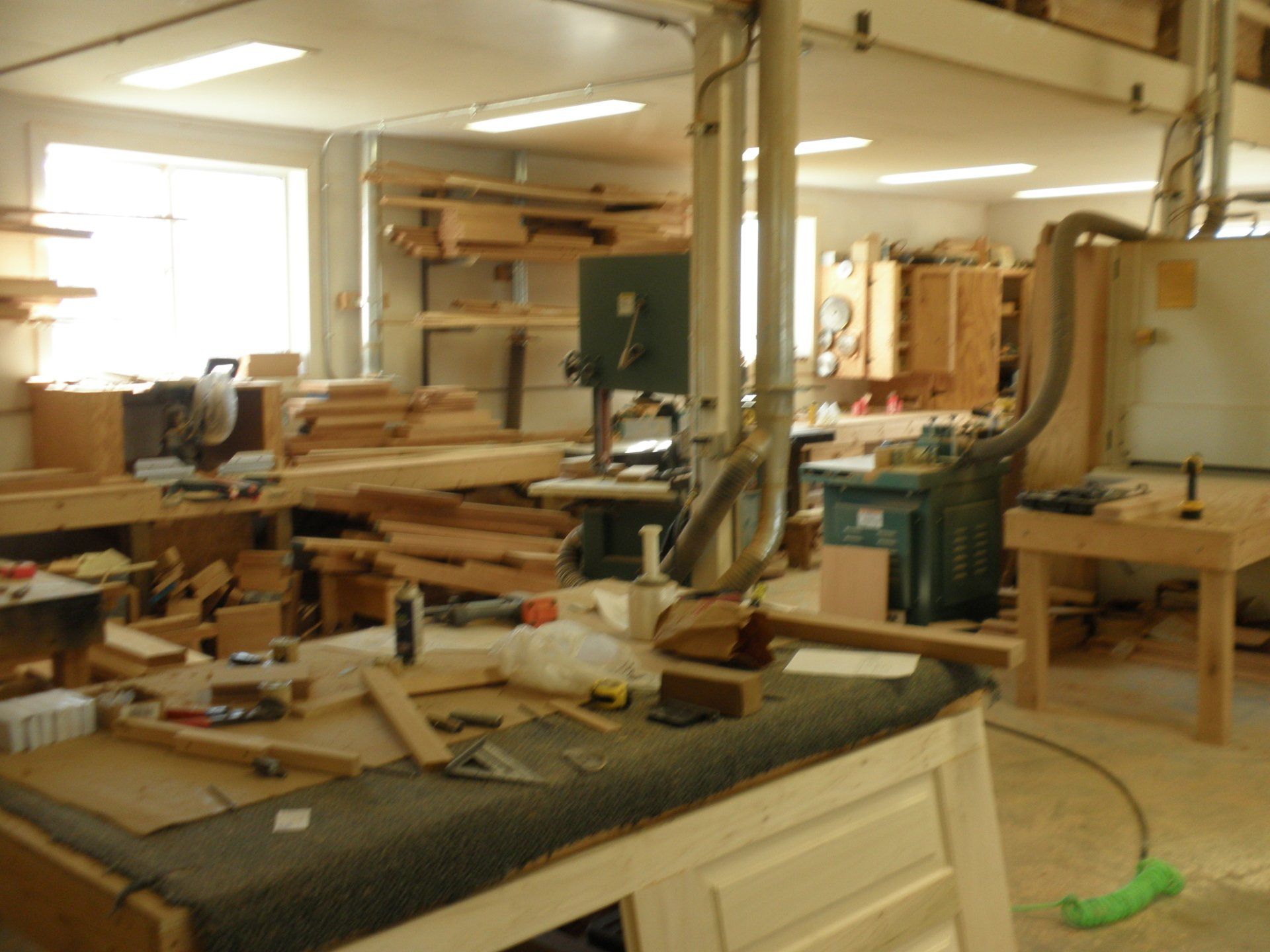 Lumber for the solid wood front doors