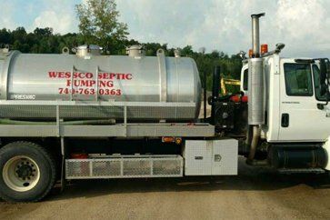 Septic Truck — Newark, OH — Wessco Septic Pumping