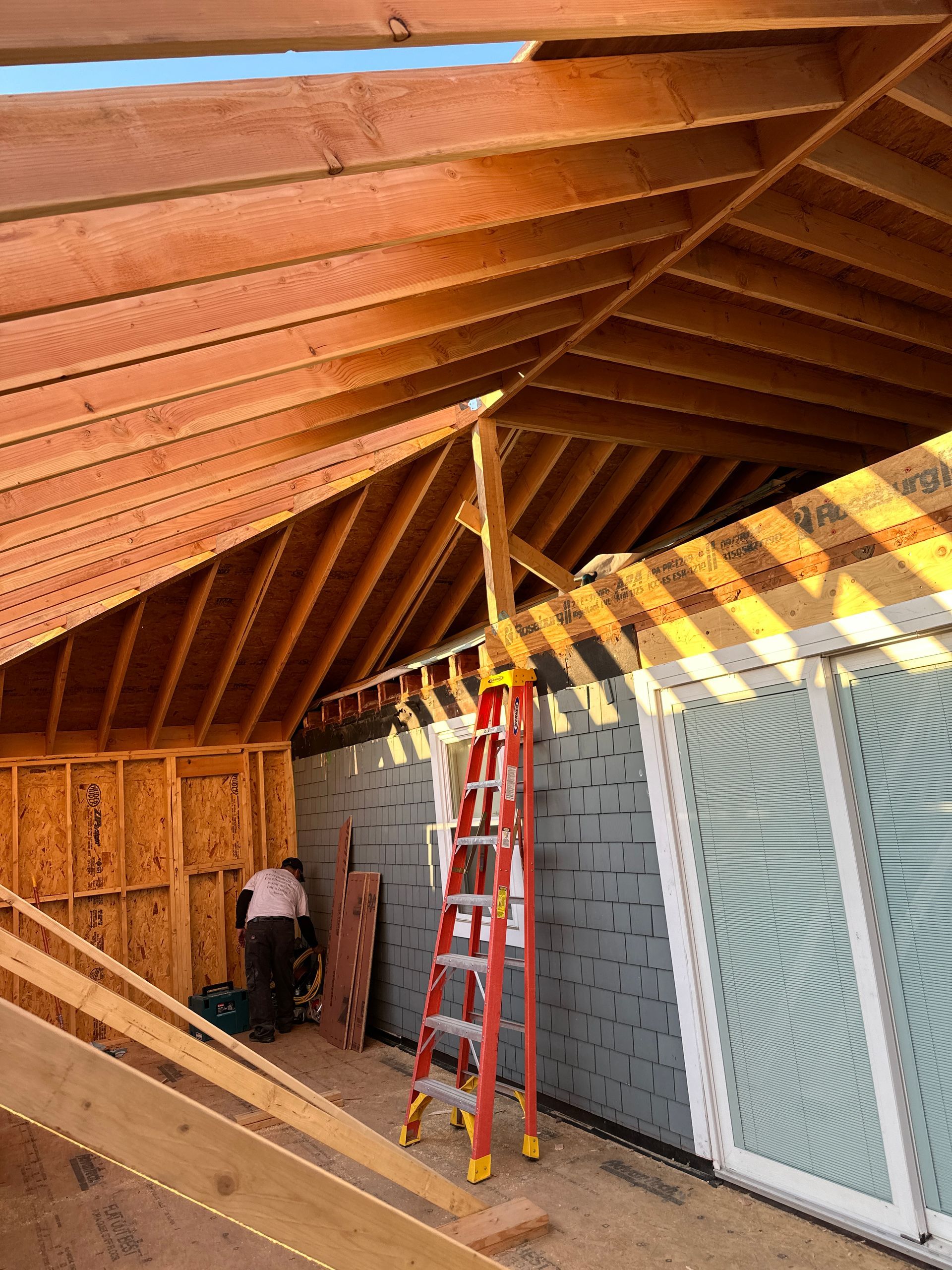 Framework for room addition