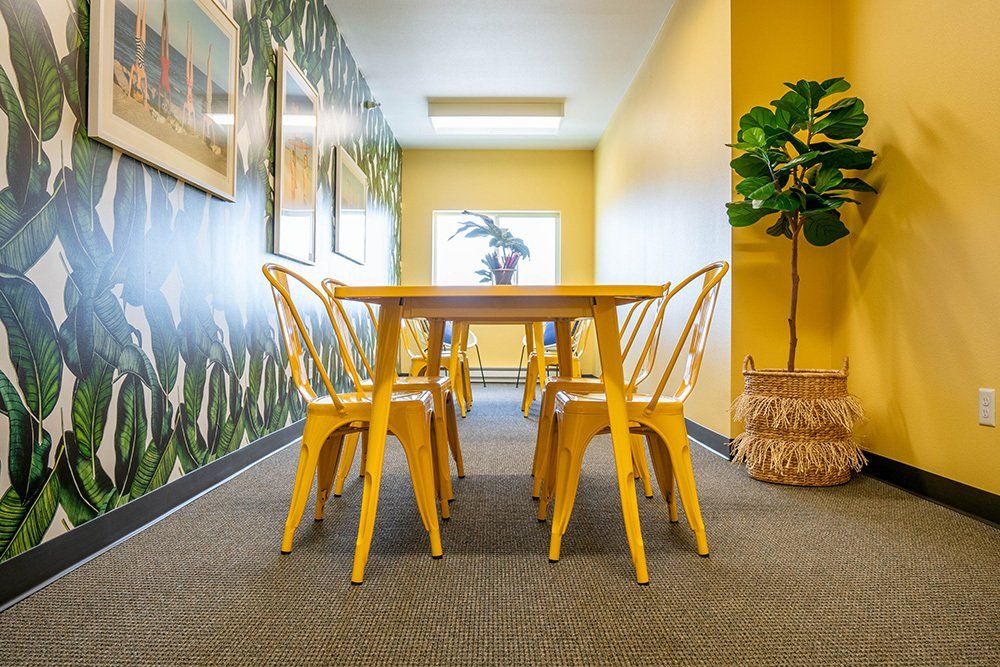 The Snowbound Study Room