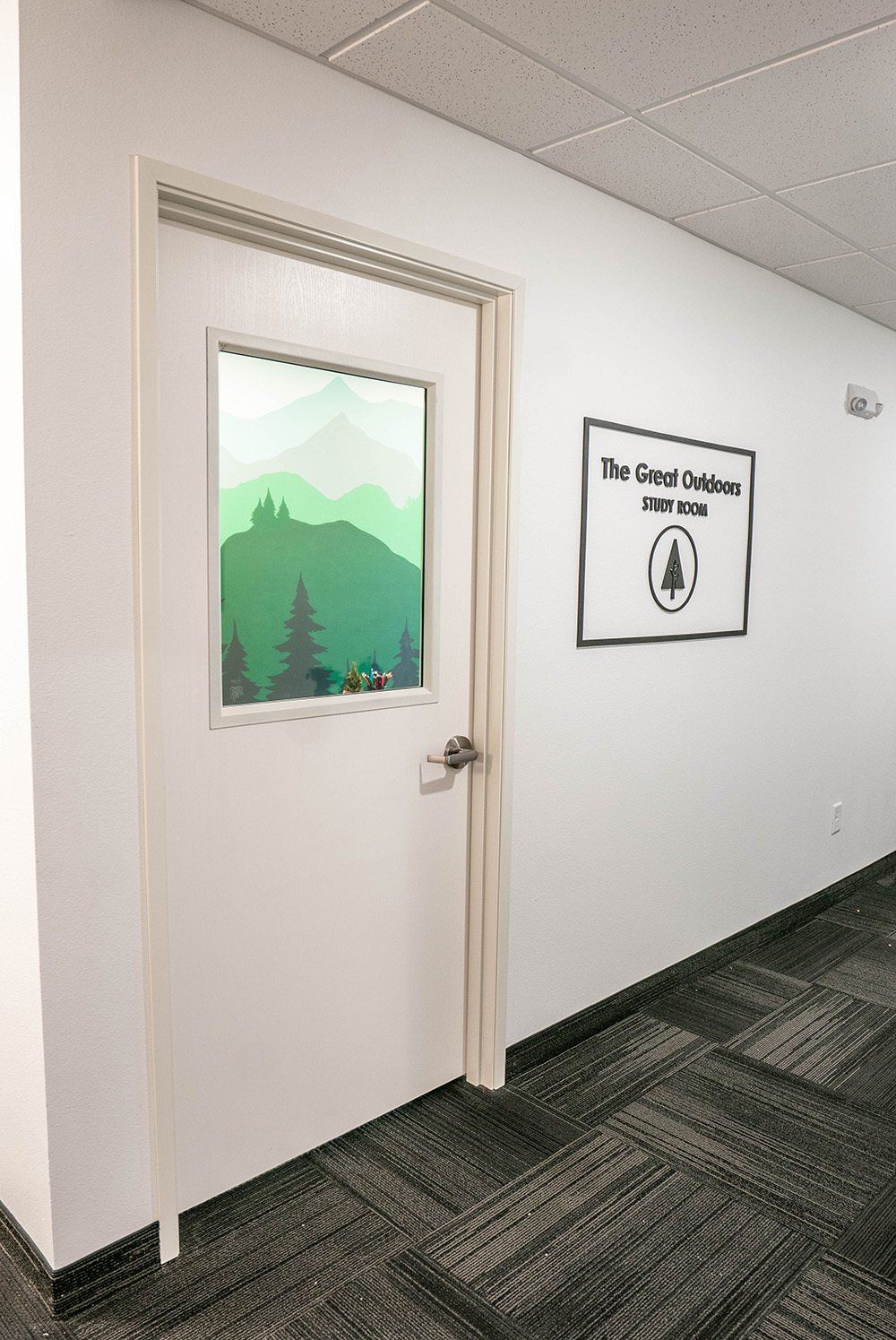 The Great Outdoors study room