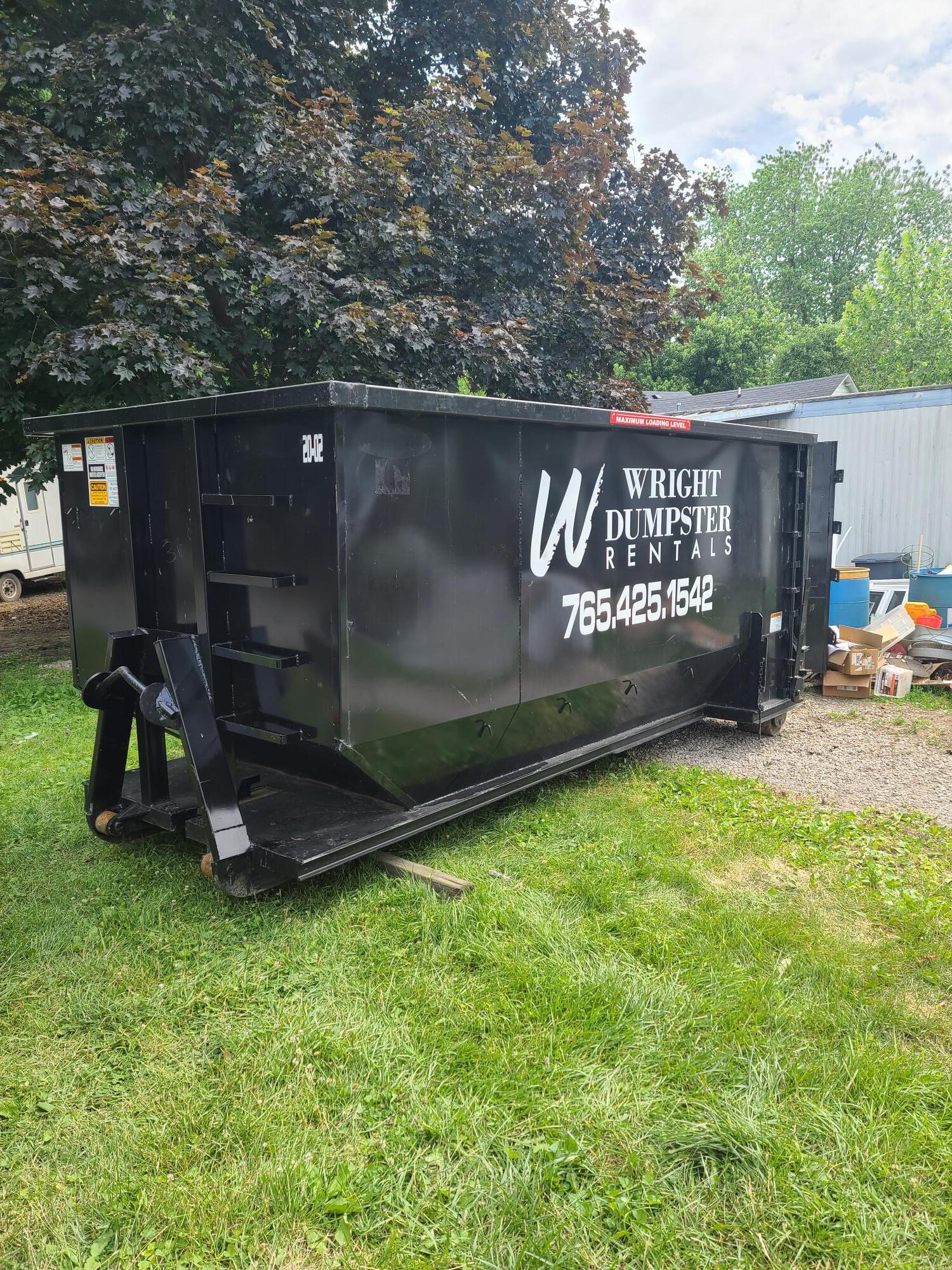 reliable dumpster rentals in fishers, madison county in, wright dumpster rentals