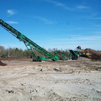 concasseur mobile vert