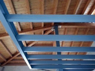 tetto legno lamellare
