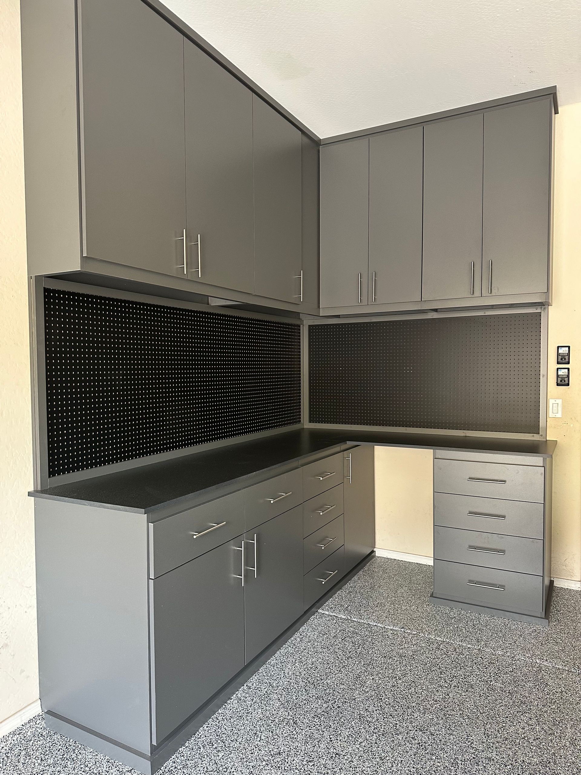 Lots of cabinets and drawers