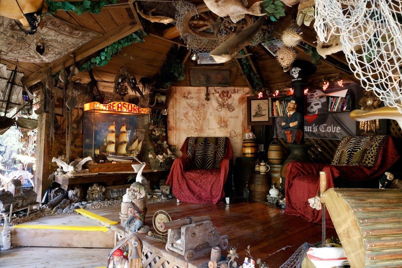 Inside the Captain's Quarters