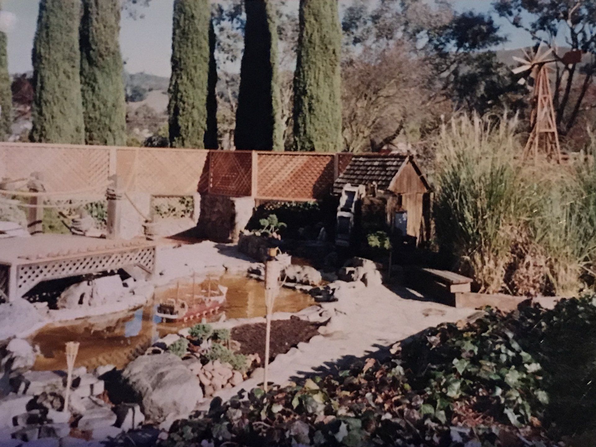 Before photos of Morgan's Cove