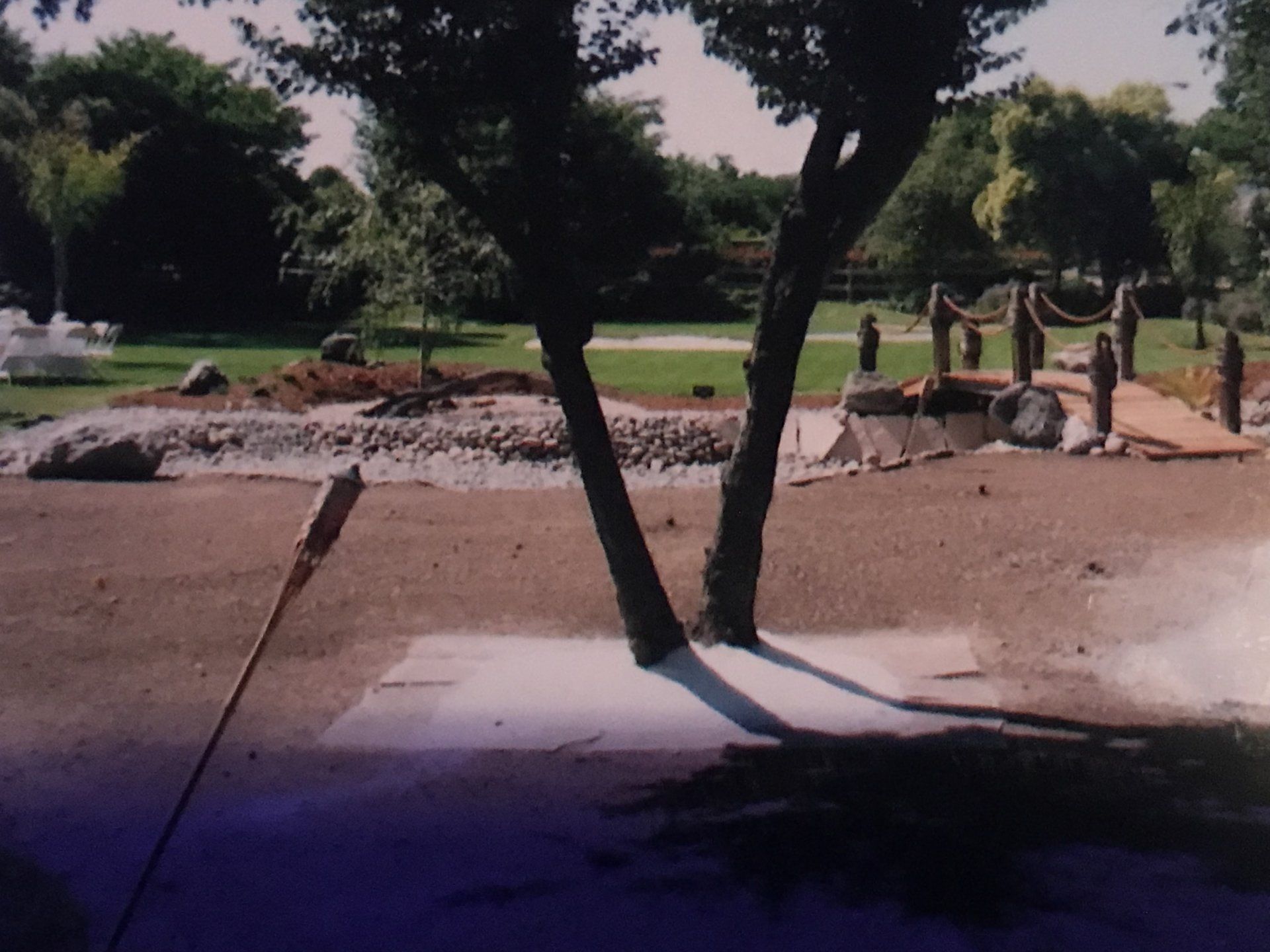 Before photos of Morgan's Cove