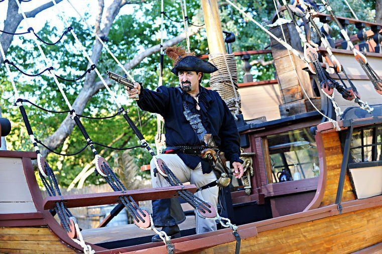 Rich Firato dressed up as a Pirate