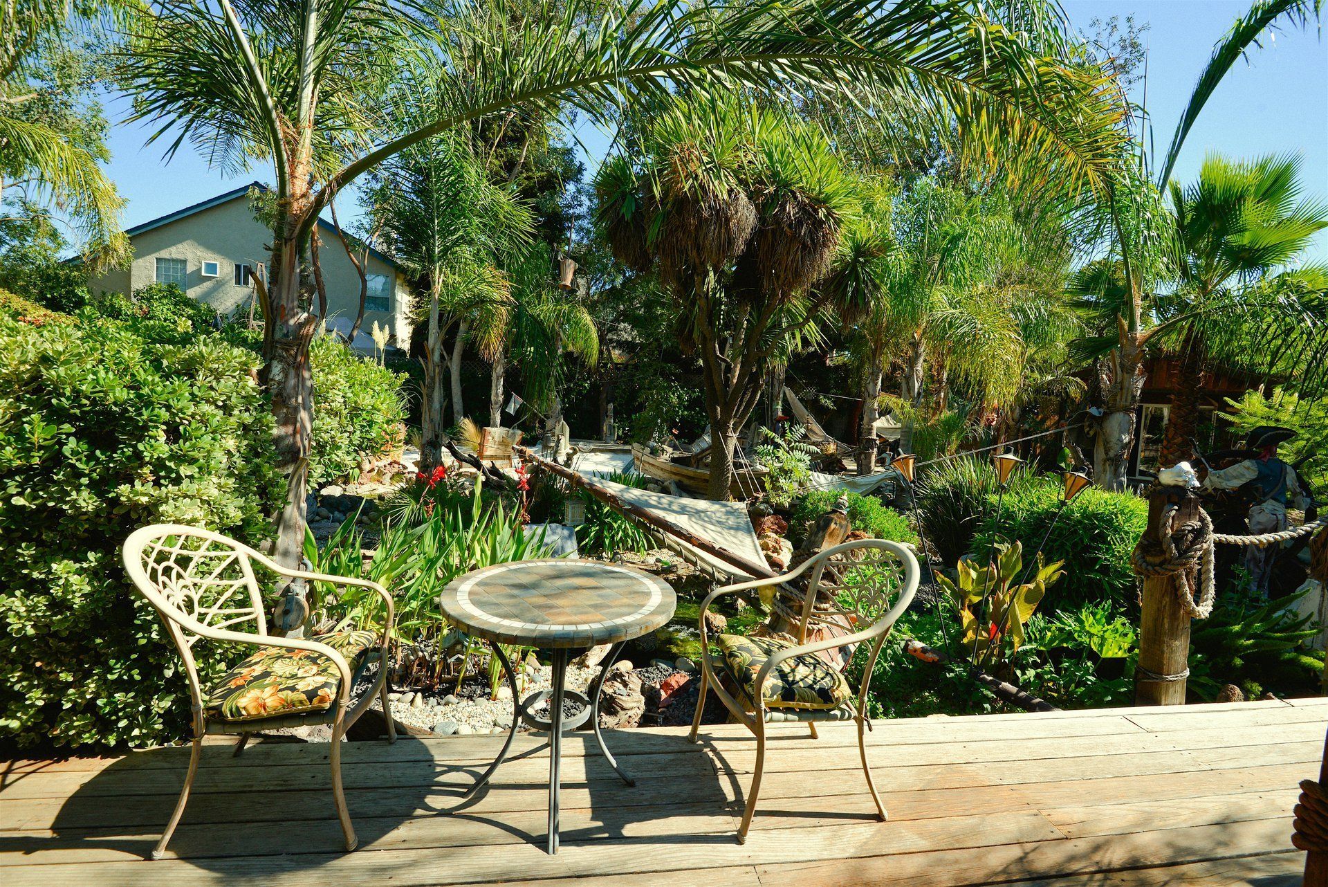 Garden Area at Morgan's Cove