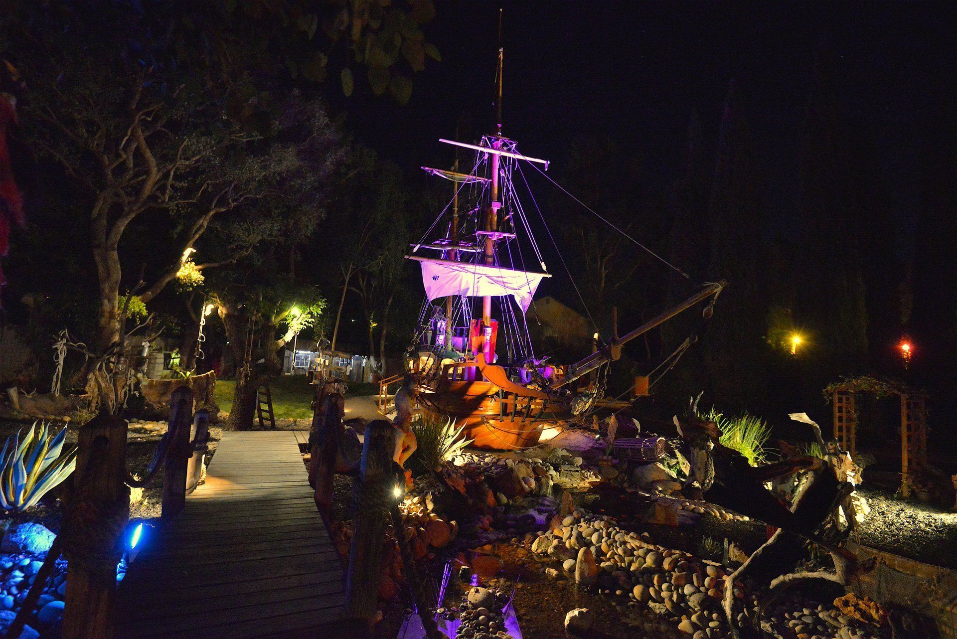 Lady Morgan at Night