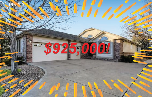 7103 Dove Ct Parker Colorado Home For Sale Sold at $925,000