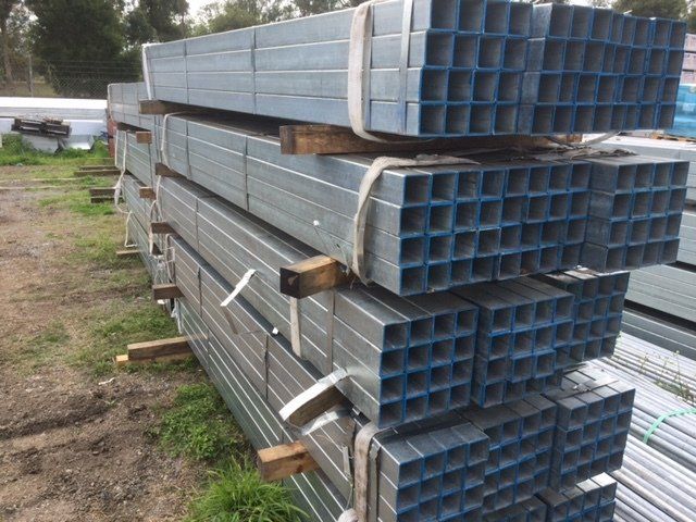 Hot dipped gal SHS post