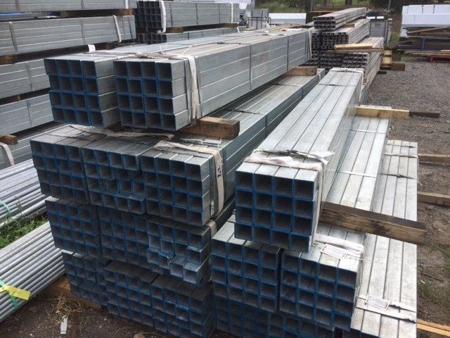 Hot dipped gal SHS post