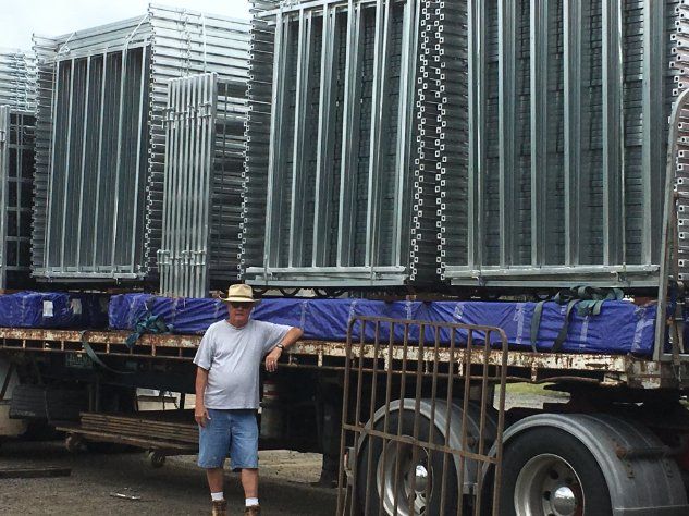 Cec Fox with order going out