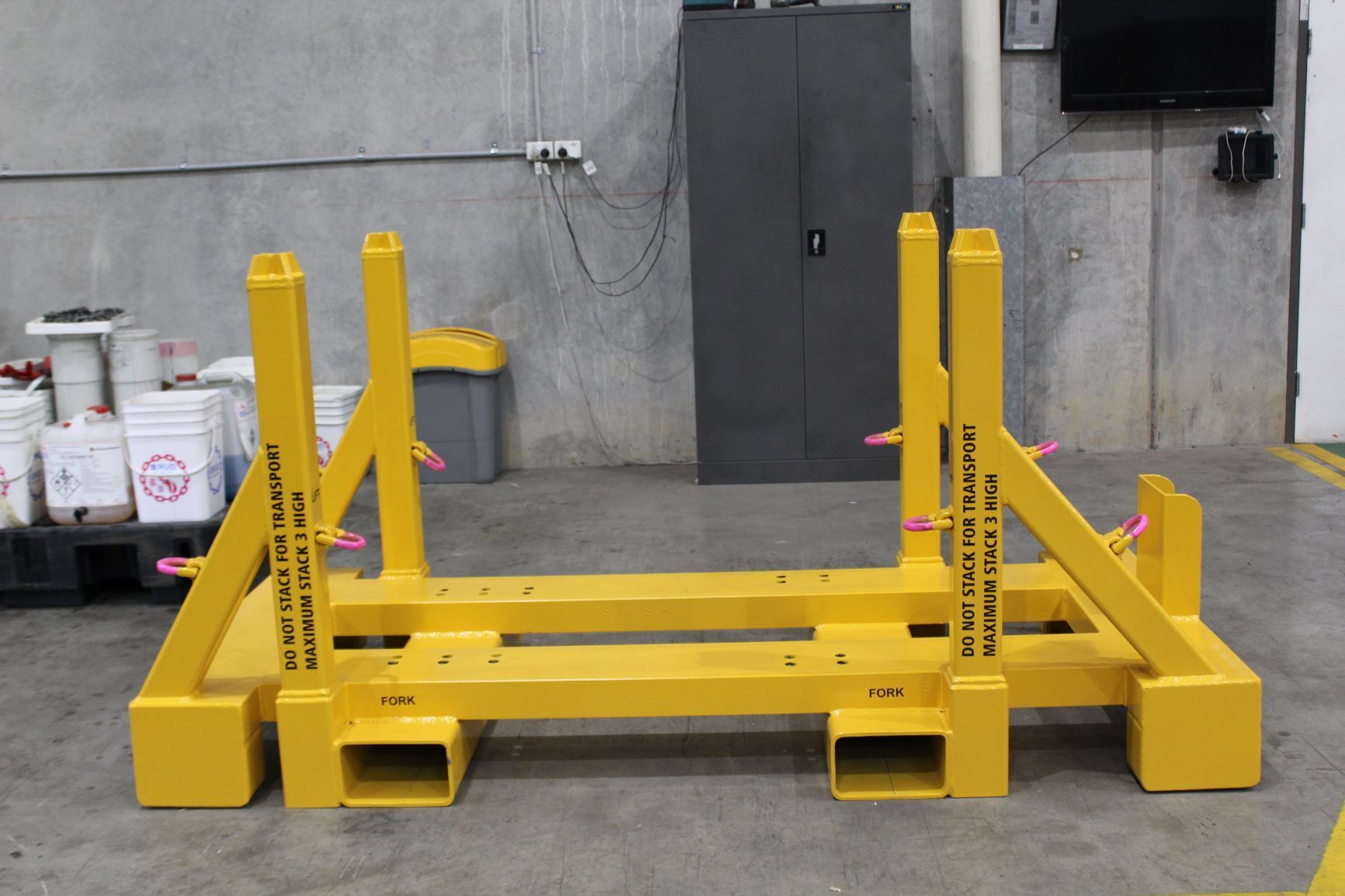 Custom made transport stand