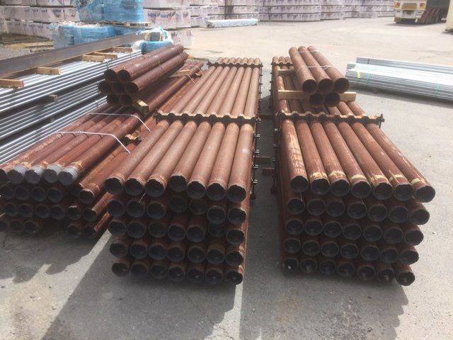 Large Pipes for Extra Strong Posts