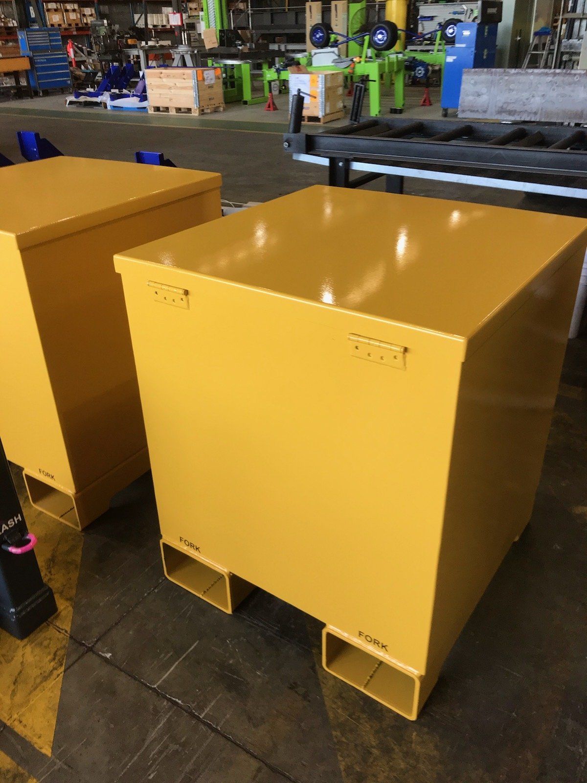 Custom made transport boxes