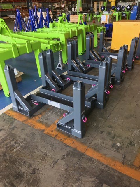 Custom made transport stand