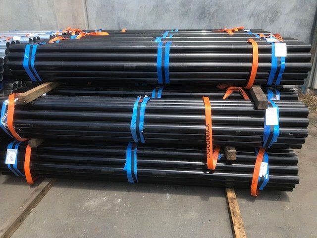 Strainer post gal and black