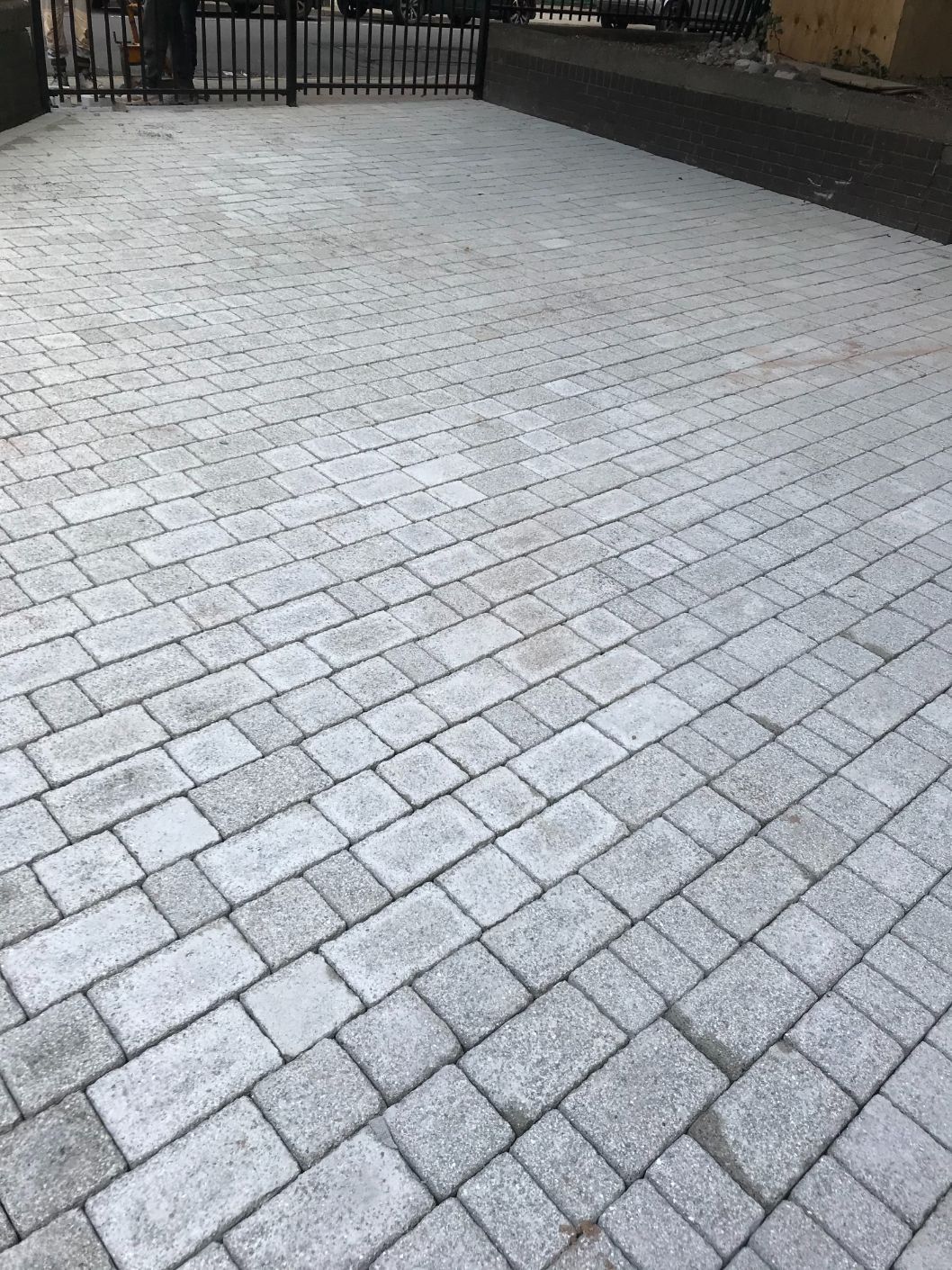 Driveway design and installation from scratch.