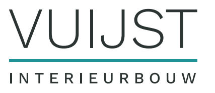 A logo for a company called vuijst interieurbouw.