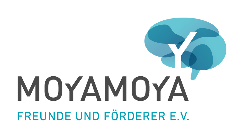 A logo for moyamoya freunde und förderer e.v.