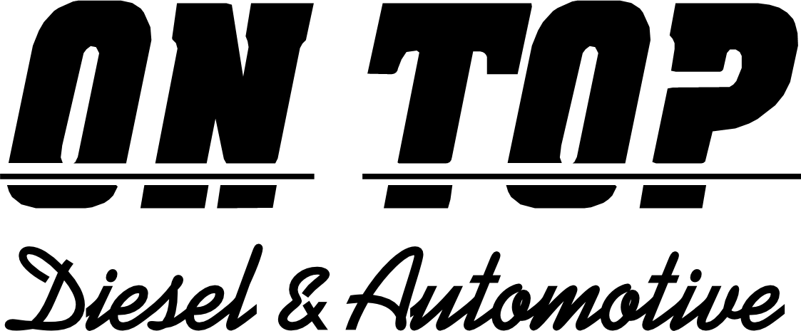 Logo for On Top Diesel & Automotive. Black, bold text on white.