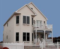 House with White Fence Gate — Ephrata, PA — Modular Home Erectors