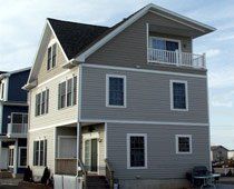 Three-Storey House with Exterior Wall Cladding — Ephrata, PA — Modular Home Erectors