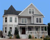 House with Cone-Shaped Roof — Ephrata, PA — Modular Home Erectors