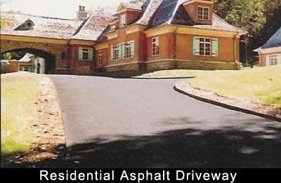 Residential Asphalt Driveway Paving