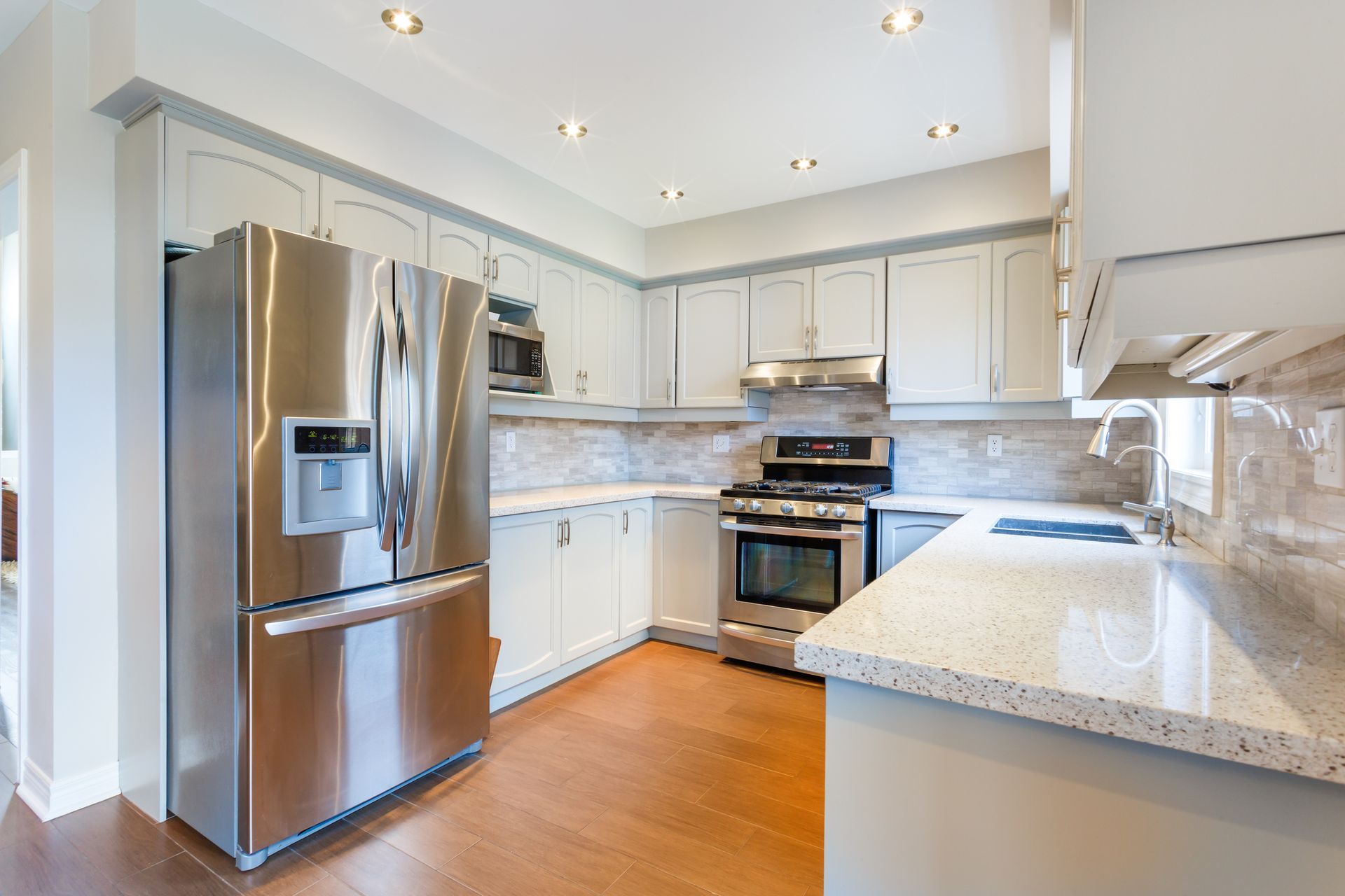 Modern Kitchen with Appliances — Boston, MA — Boston Home Repair & Management, LLC