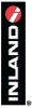 Inland logo on black background, with a red circle containing a white 
