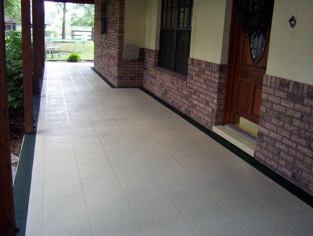 Decorative Concrete — Knockdown Lace in Lakeland, FL