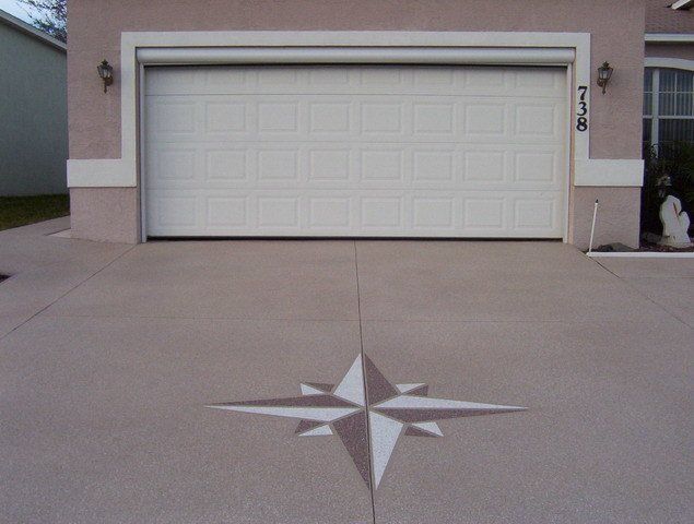 Decorative Concrete — Driveways Custom Design in Lakeland, FL