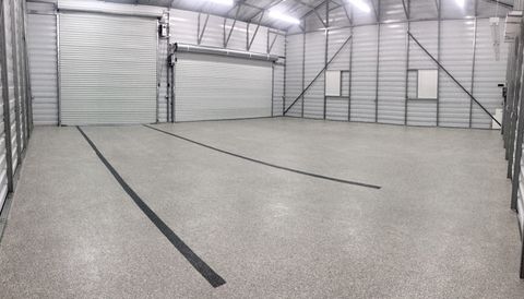 Garage Floors — Empty Garage for Storing Items in Lakeland, FL