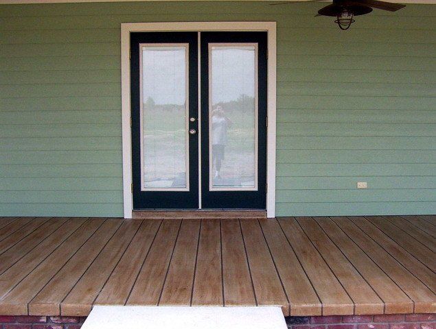 Decorative Concrete — Wood Planks in Lakeland, FL
