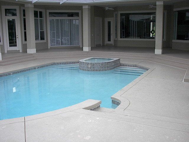 Pool Resurfacing— Pool Knockdown Design in Lakeland, FL