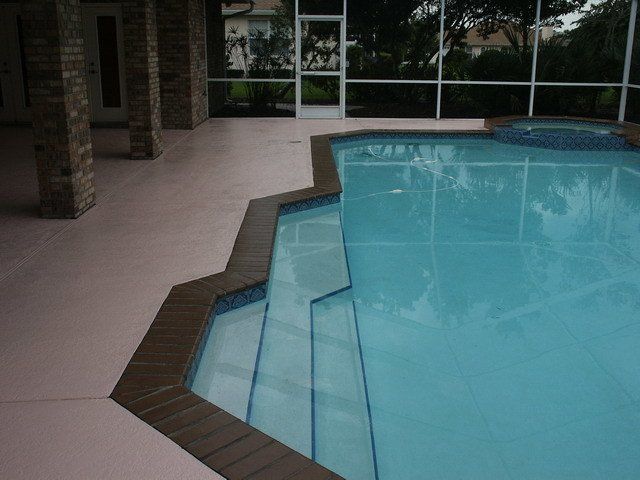 Pool Resurfacing — Brick Borders Remodel in Lakeland, FL